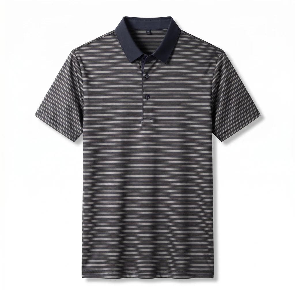 Thaddeus™ | Men's Striped Polo Shirt