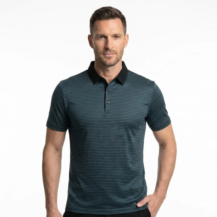 Milo™ | Men's Striped Polo Shirt