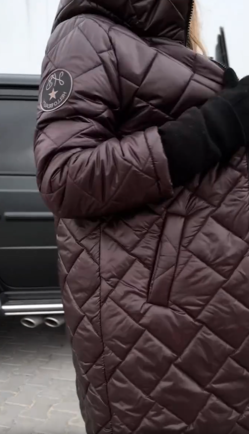 Bogna | Quilted Hooded Winter Coat