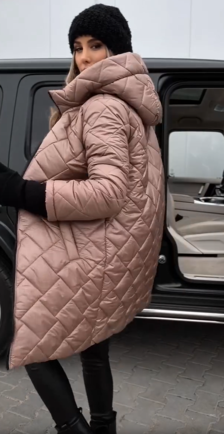 Bogna | Quilted Hooded Winter Coat