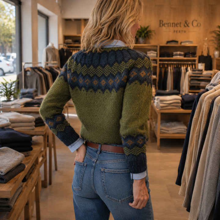 Jessica | Heritage Nordic Knit Sweater