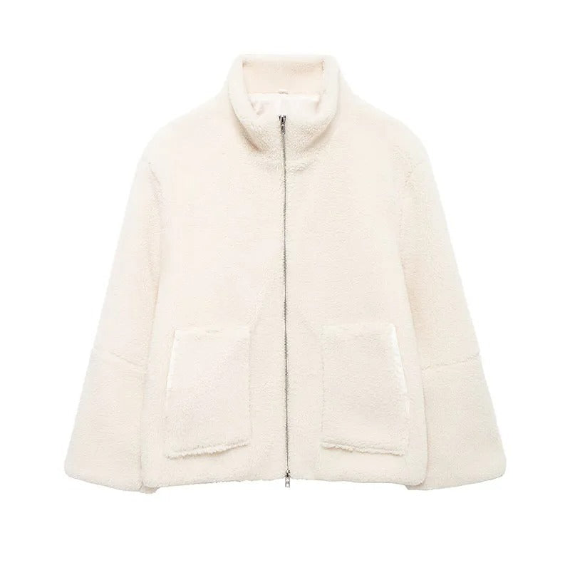 Kelly - Oversized warm Fleece-Jack