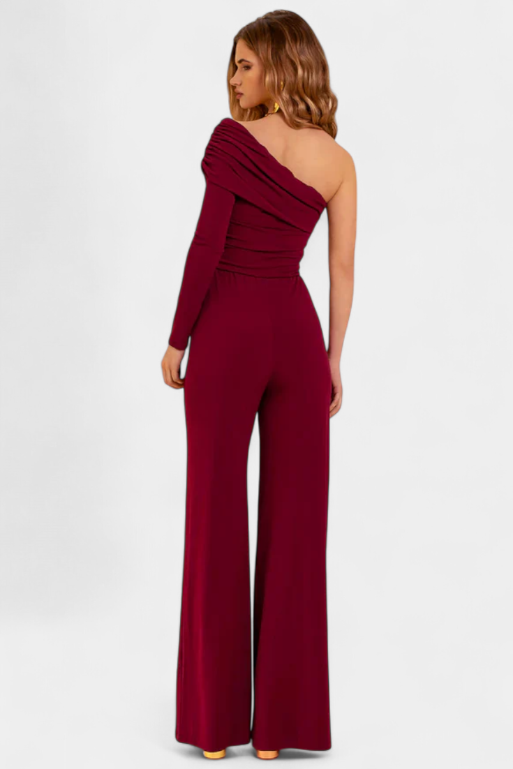 Elegant Mono Noalla One-Shoulder Dress