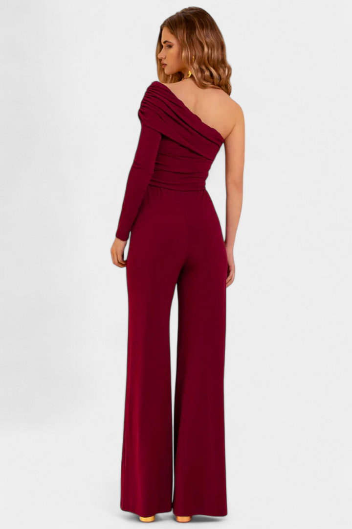 Elegant Mono Noalla One-Shoulder Dress