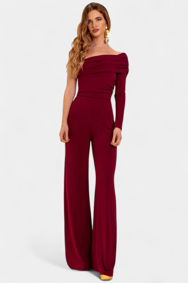 Elegant Mono Noalla One-Shoulder Dress