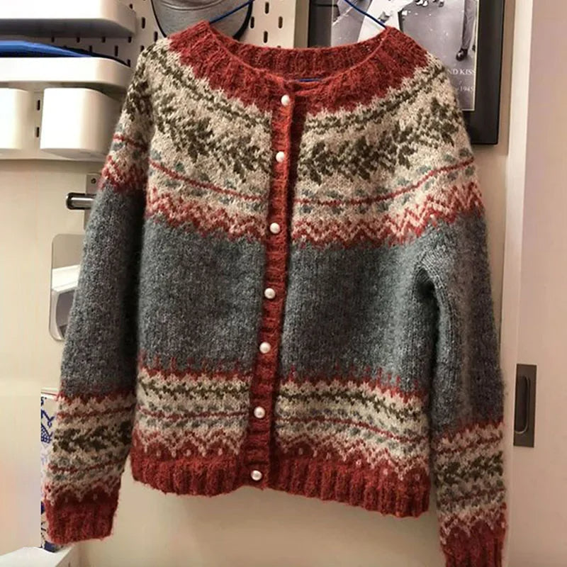 Jessica Vintage Knit Cardigan