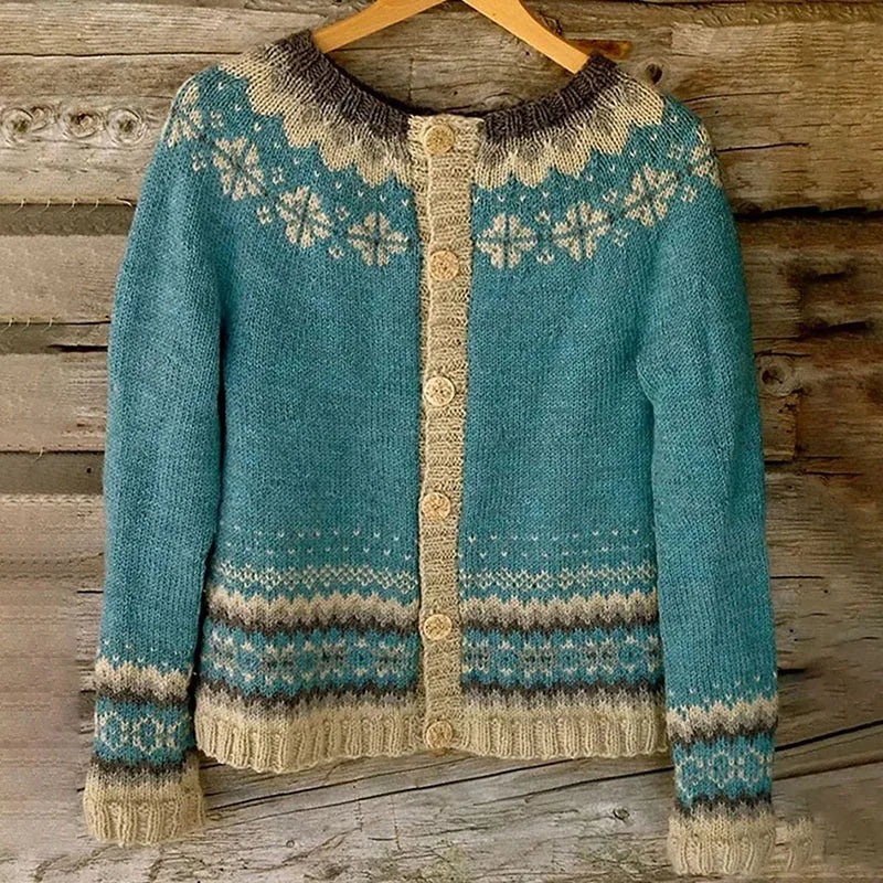 Allaira | Icelandic Knit Sweater