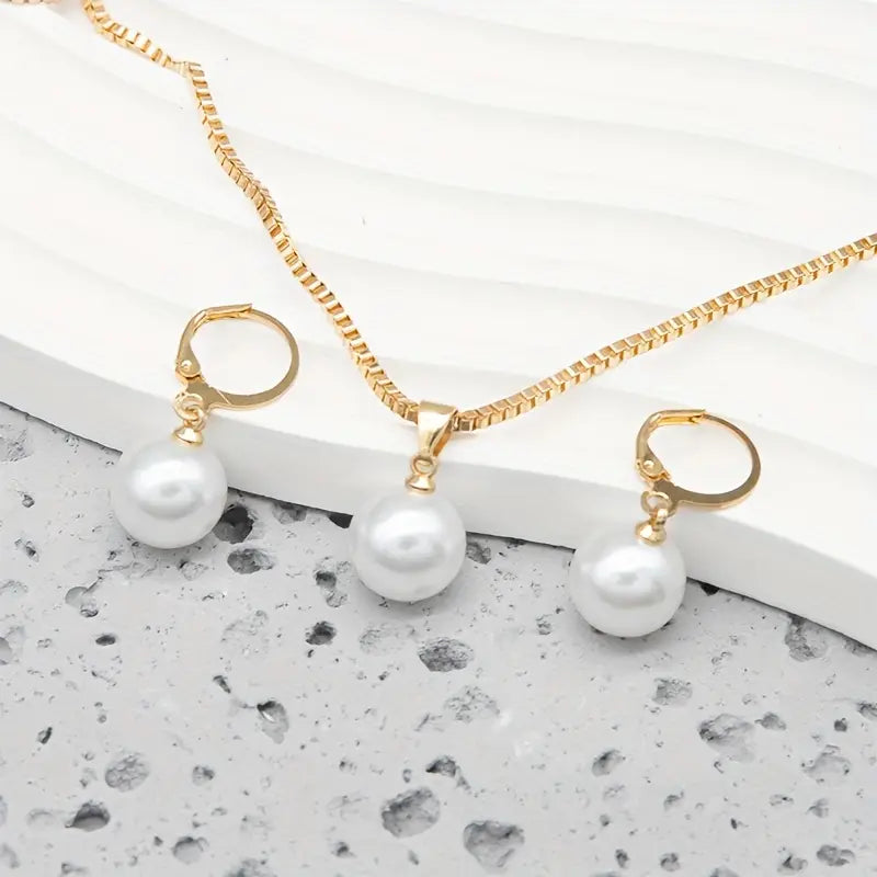 Mireille™ | Pearl Necklace Set