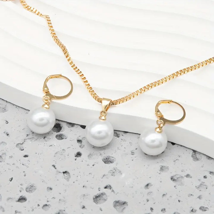 Mireille™ | Pearl Necklace Set