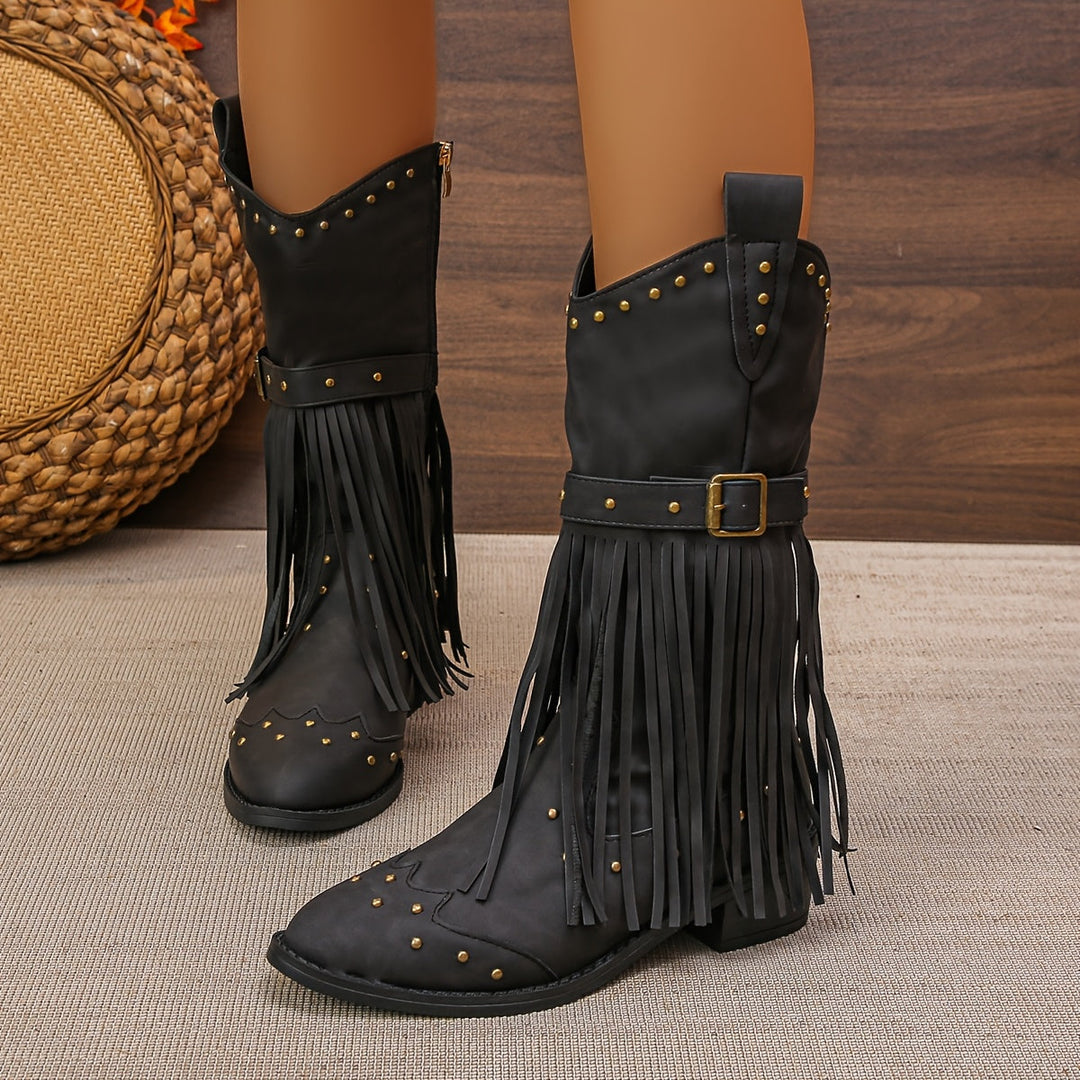 Aurelia™ | Western Tassel Boots