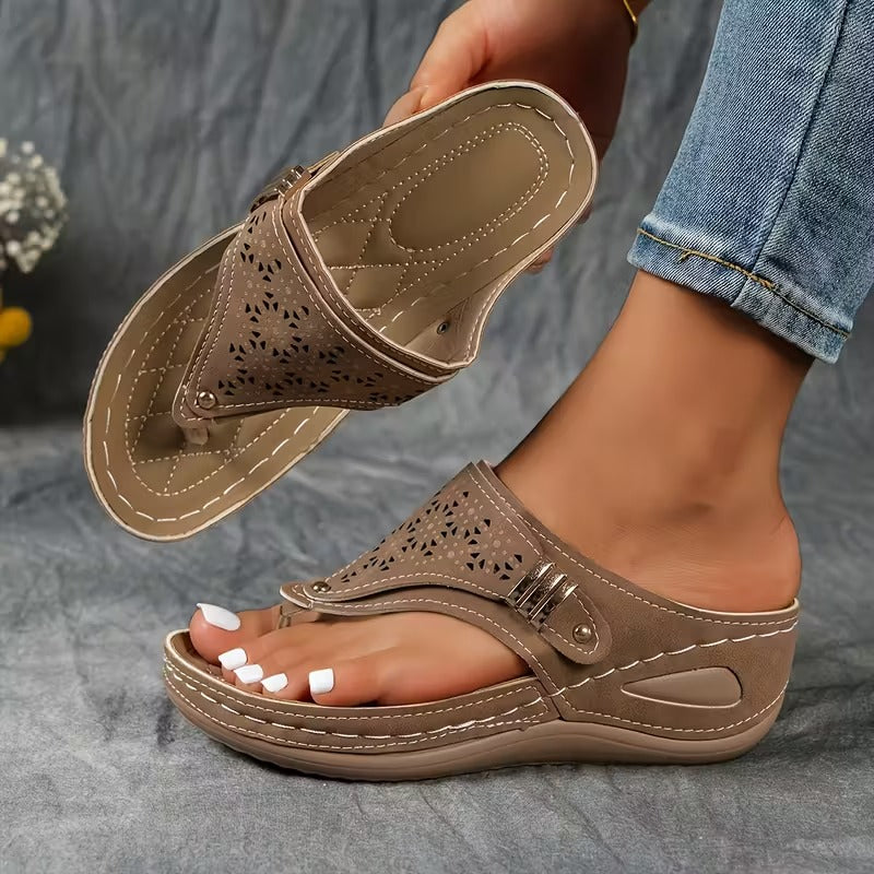 Eliza™ | Supportive Wedge Sandals