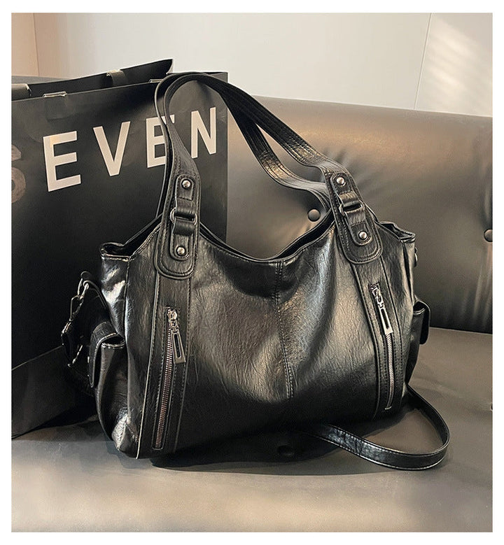 Noemie™ | Classic Leather Tote Bag