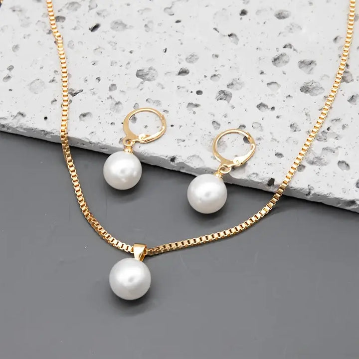 Mireille™ | Pearl Necklace Set