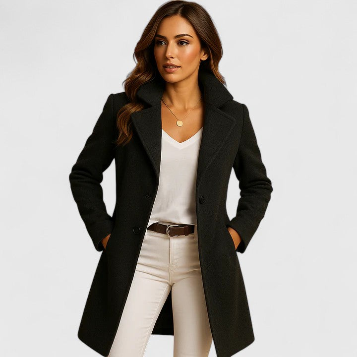 Isabell – Elegant coat with a classic cut