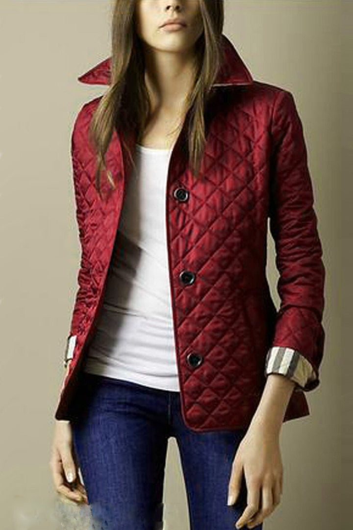 Eva | Slim Silk Cotton Jacket