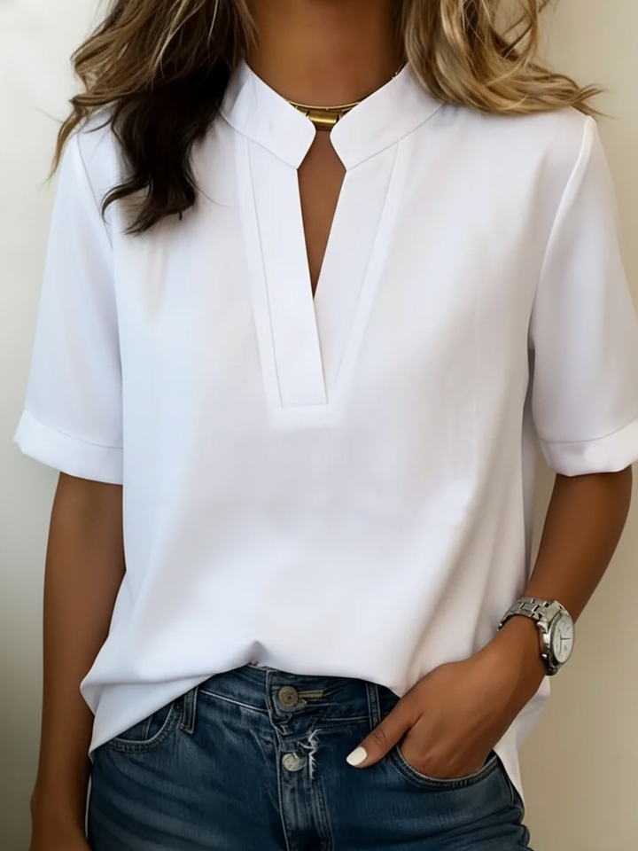 Éloïse | Refined-Collar Blouse
