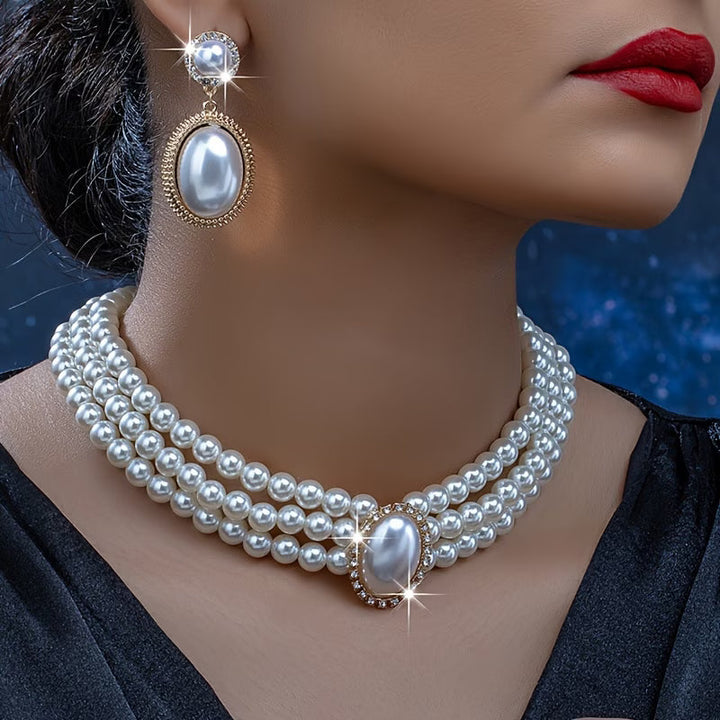 Junia™ | Vintage Pearl Strand Jewellery Set