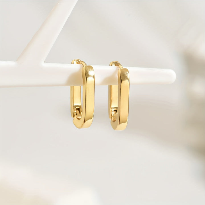 Thalia™ | Geometric Hoop Earrings