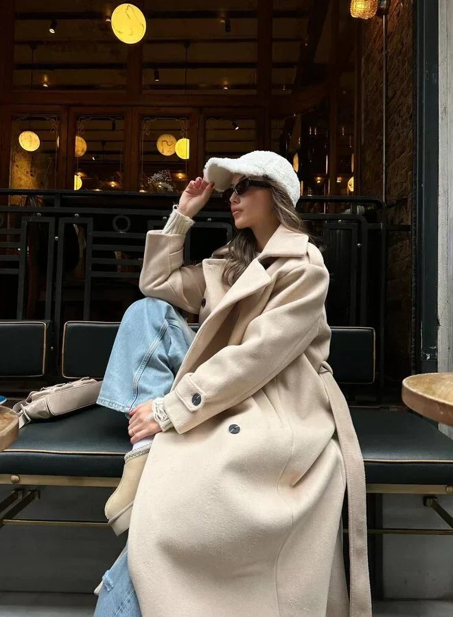 Sarah - Warm winter coat with an elegant design