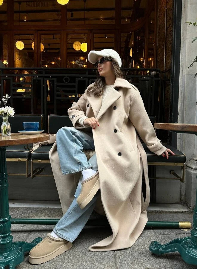 Sarah - Warm winter coat with an elegant design
