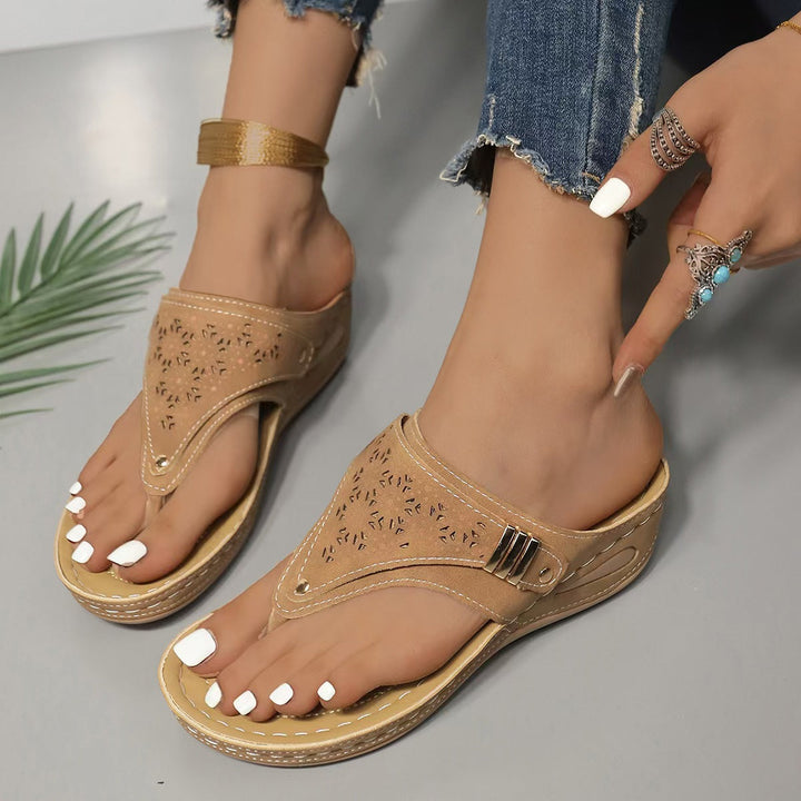 Eliza™ | Supportive Wedge Sandals