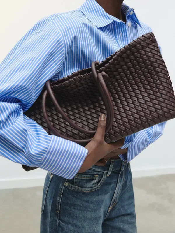 Lindsay™ | Elegant Woven Tote Bag for Casual Daily Use