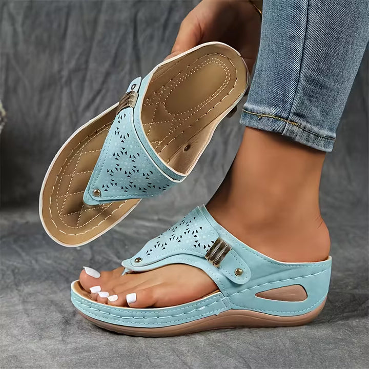 Eliza™ | Supportive Wedge Sandals