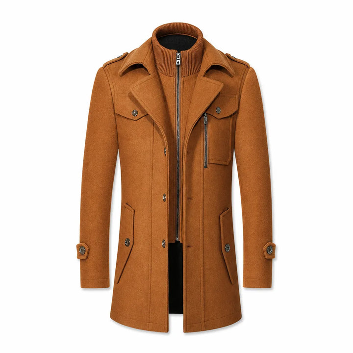 Fleming™ | Men's Double Collar Overcoat