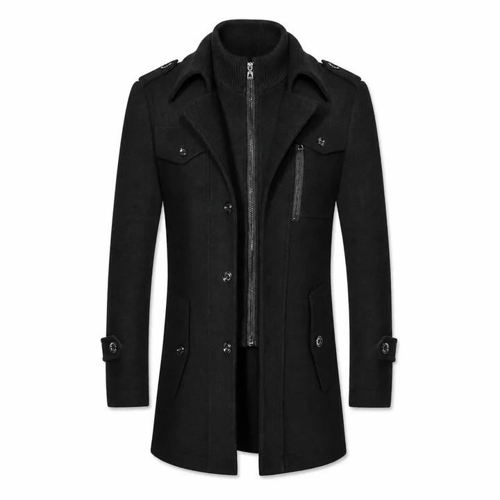 Fleming™ | Men's Double Collar Overcoat
