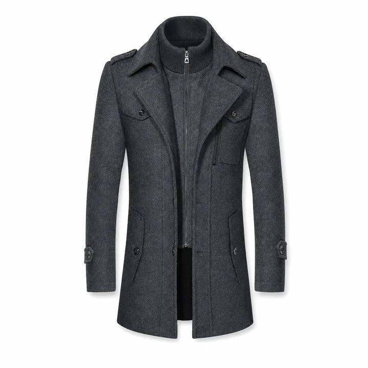 Fleming™ | Men's Double Collar Overcoat