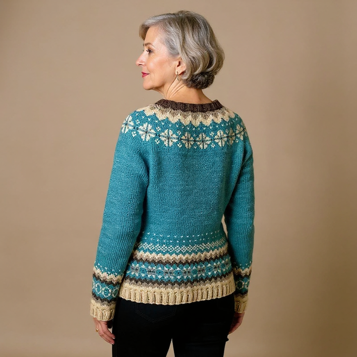 Allaira | Icelandic Knit Sweater