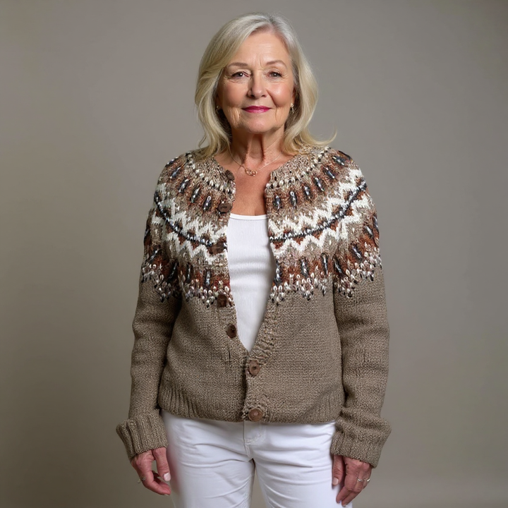 Adeline Vintage Knit Cardigan