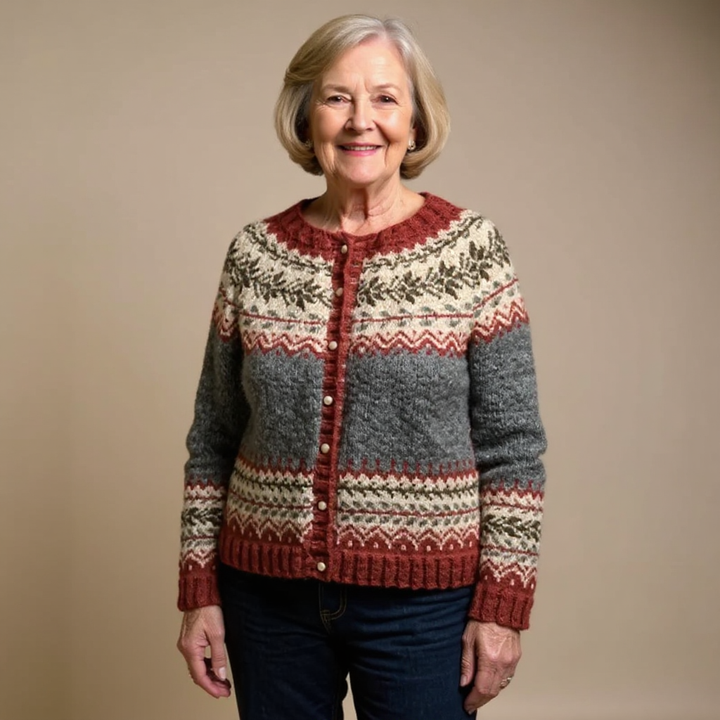 Jessica Vintage Knit Cardigan