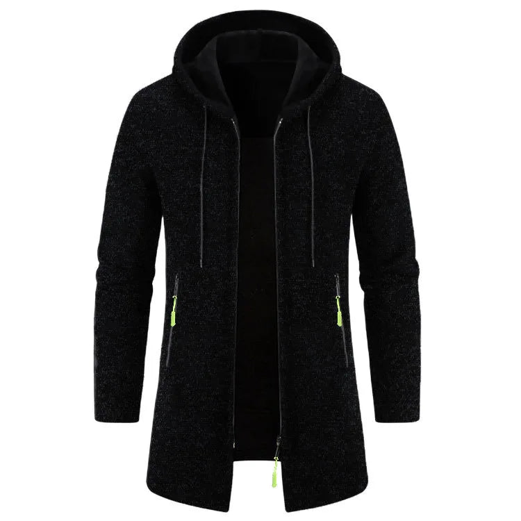 Oswin™ | Men's Hoodie Trench Coat