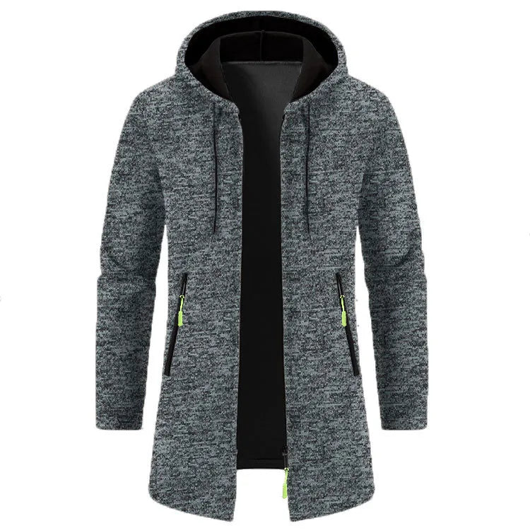 Oswin™ | Men's Hoodie Trench Coat