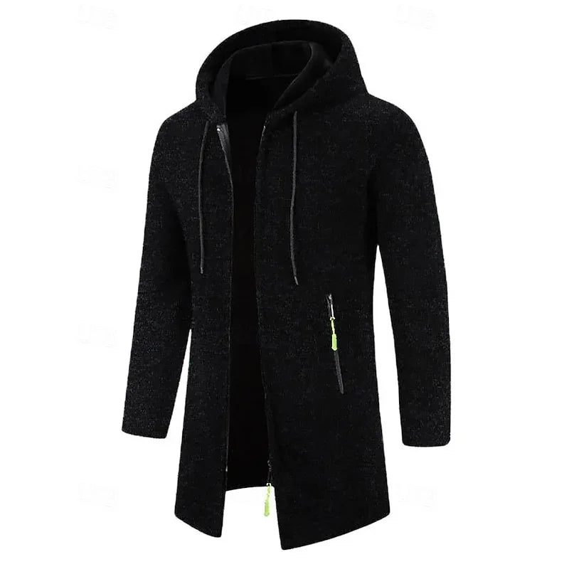 Oswin™ | Men's Hoodie Trench Coat