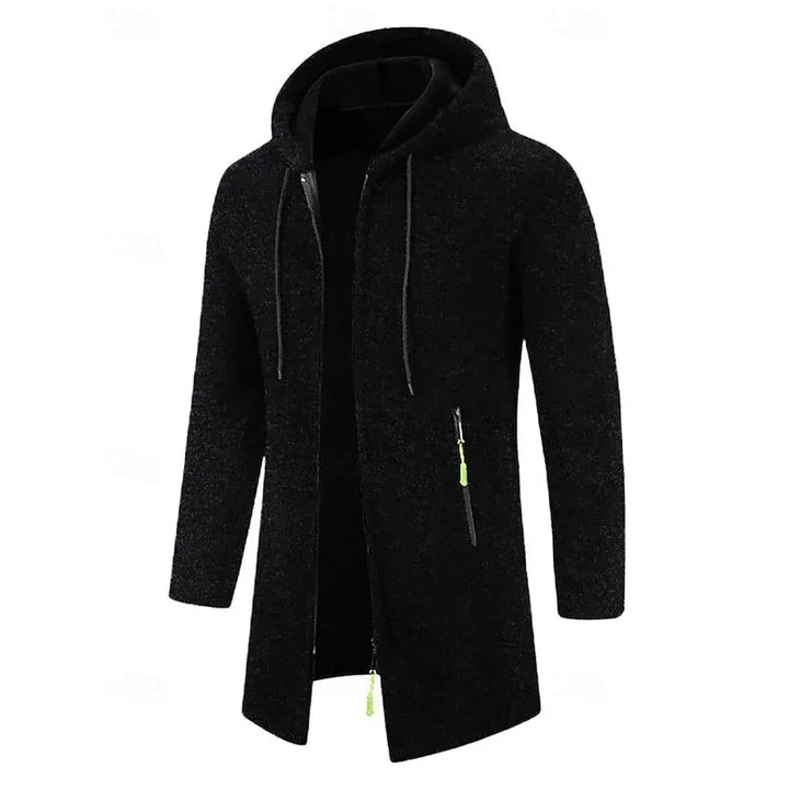 Oswin™ | Men's Hoodie Trench Coat