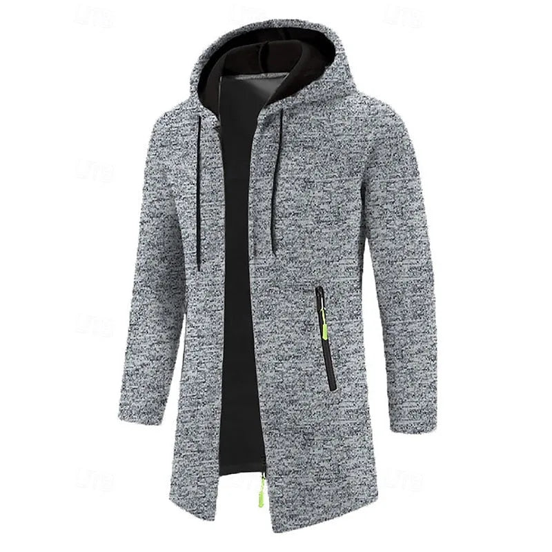 Oswin™ | Men's Hoodie Trench Coat