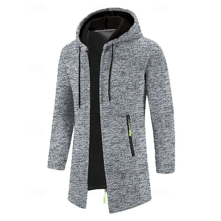 Oswin™ | Men's Hoodie Trench Coat