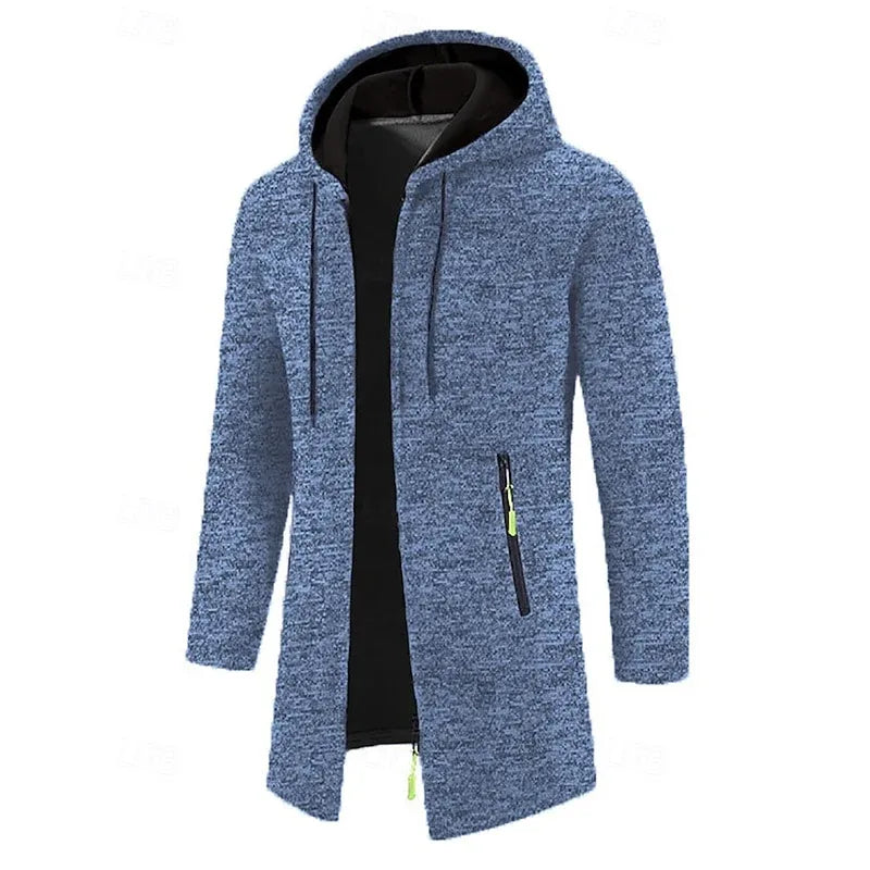 Oswin™ | Men's Hoodie Trench Coat