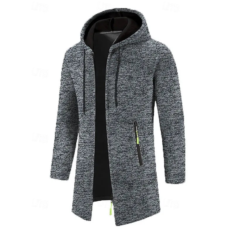 Oswin™ | Men's Hoodie Trench Coat