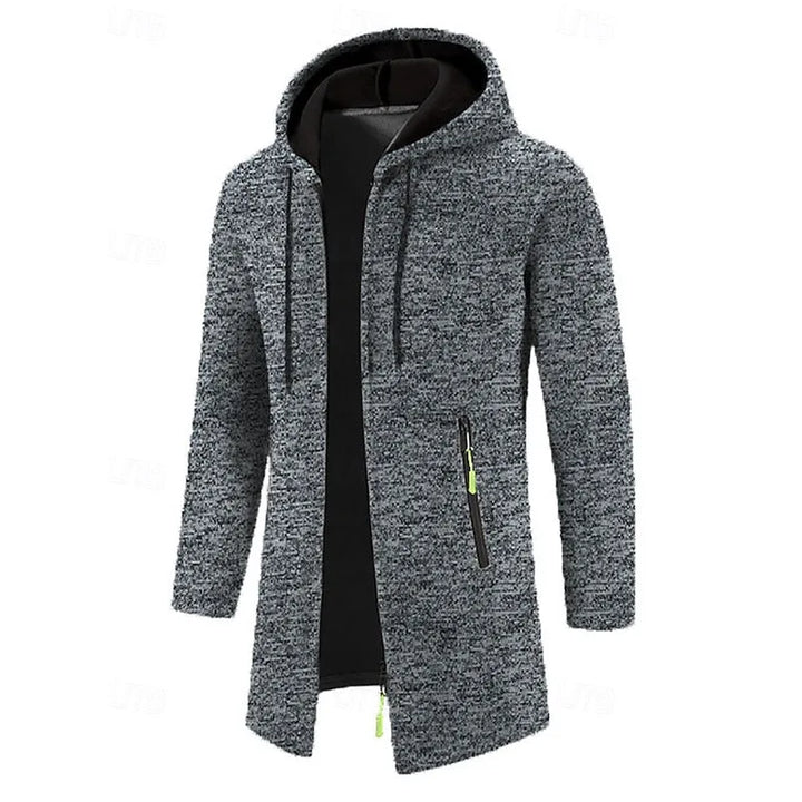Oswin™ | Men's Hoodie Trench Coat