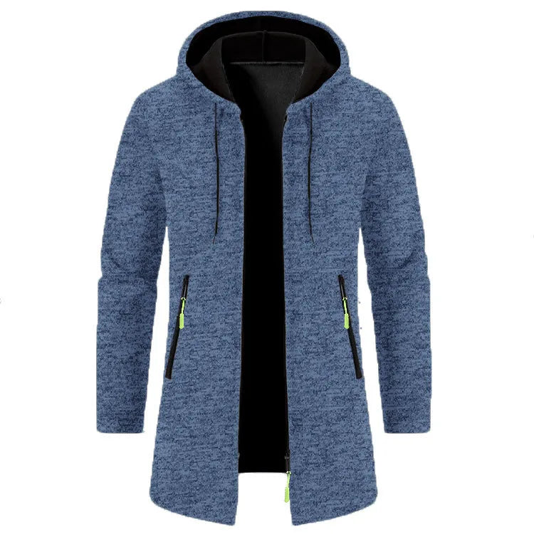 Oswin™ | Men's Hoodie Trench Coat