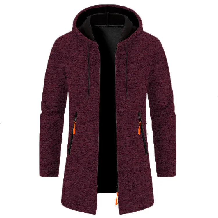 Oswin™ | Men's Hoodie Trench Coat