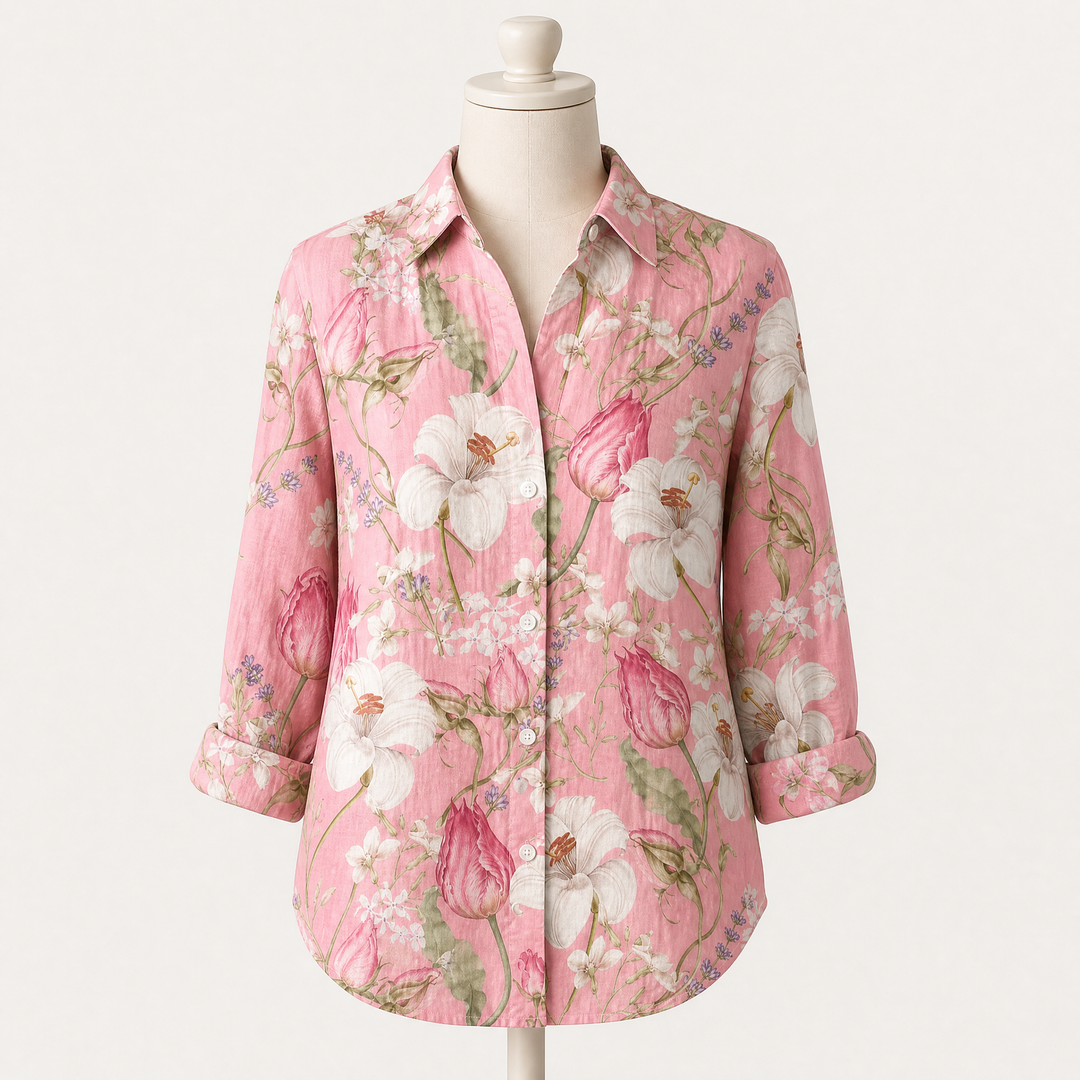 Anne | Chic Floral Blouse