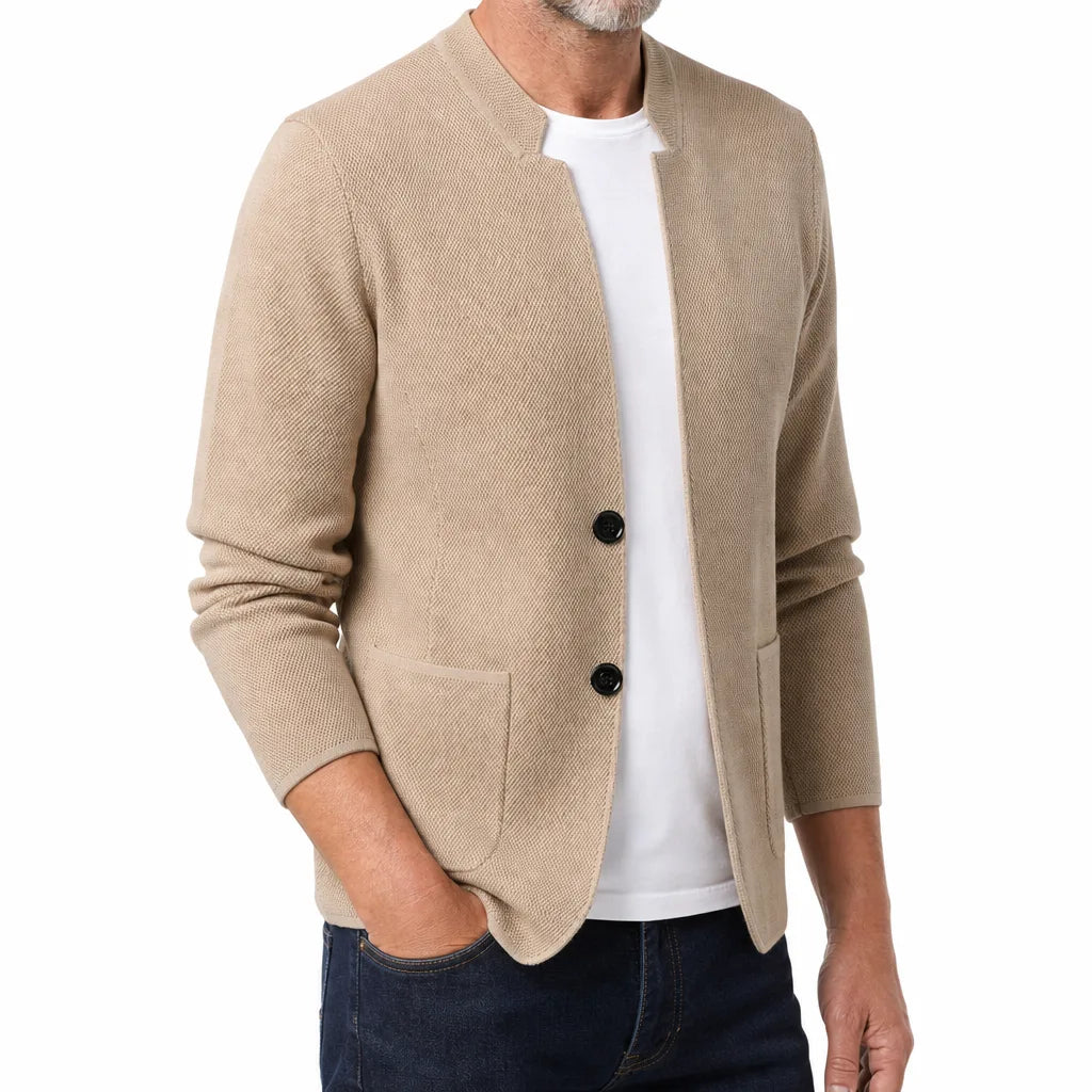 Sylvan™ | Men's Stand Collar Cardigan