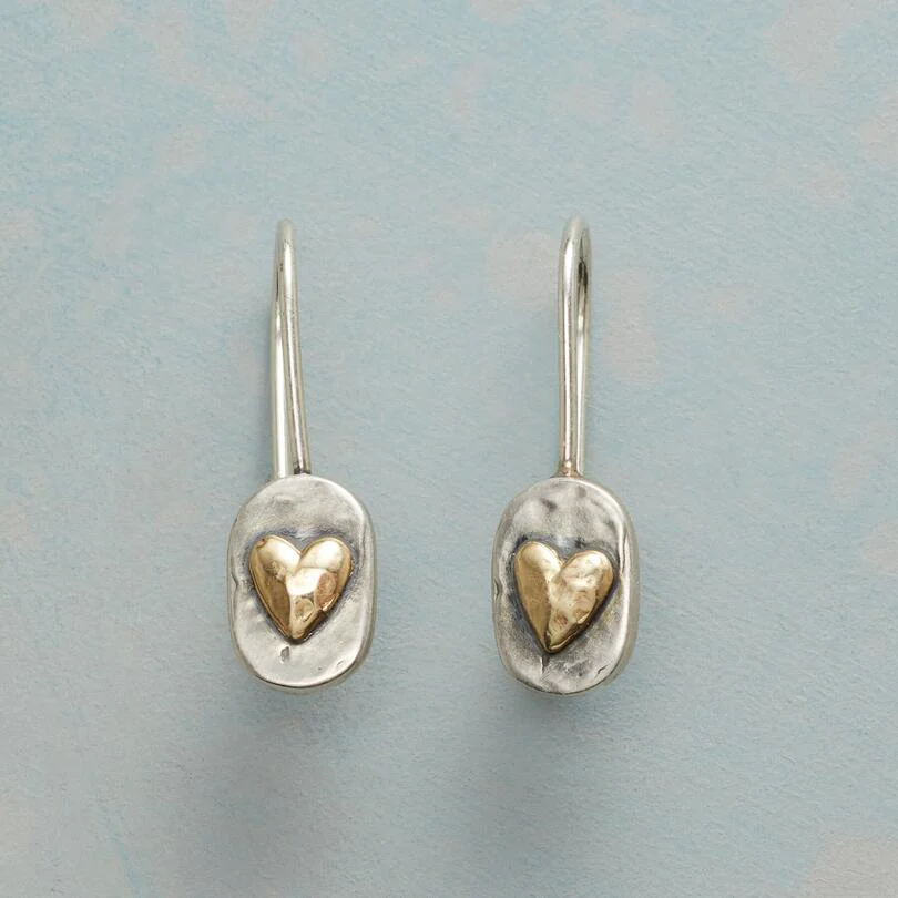 Fenna™ | Silver Heart Earrings