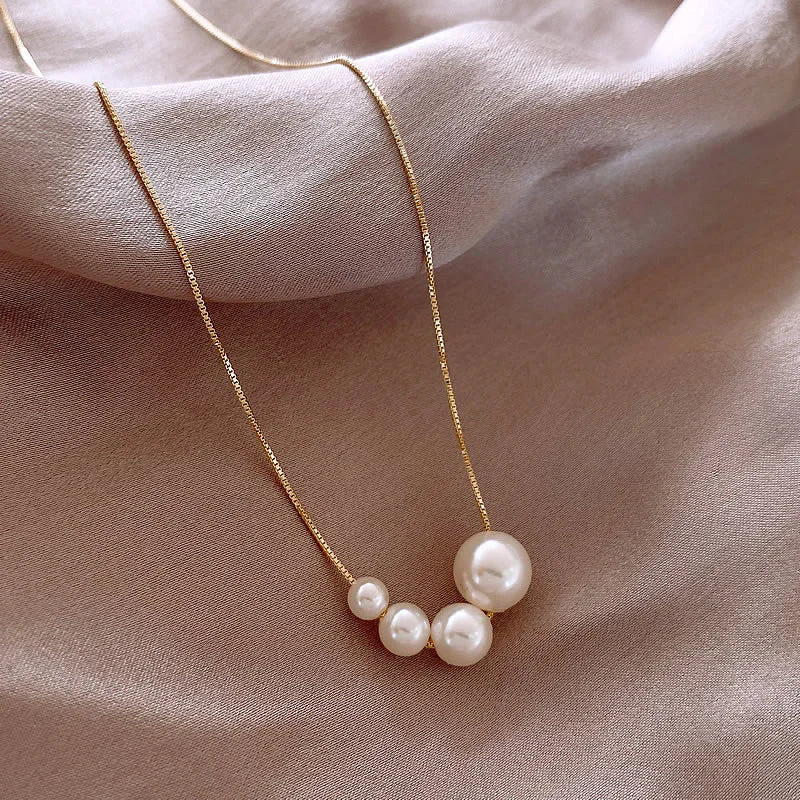 Liv™ | Pearl Cluster Necklace