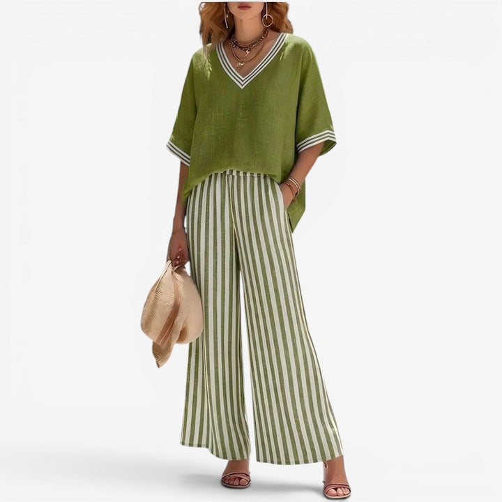 Cephora™ Striped Trouser Set