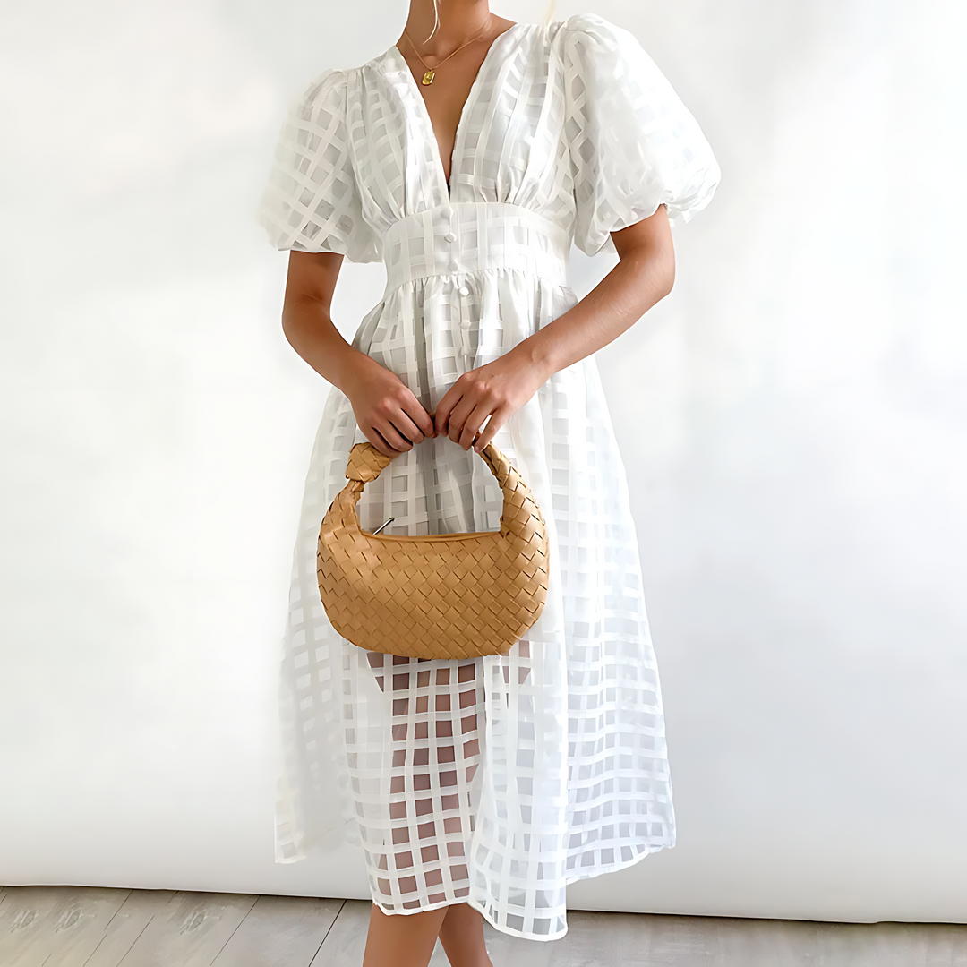 Julia | Elegant Summer Midi Dress